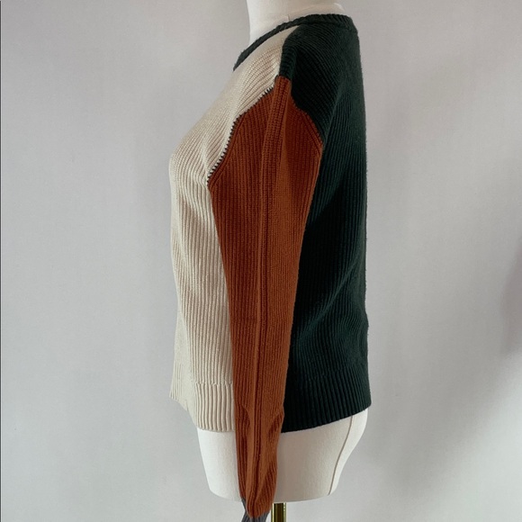 Central Park West Sloane Whipstitch Sweater, S - Picture 5 of 9